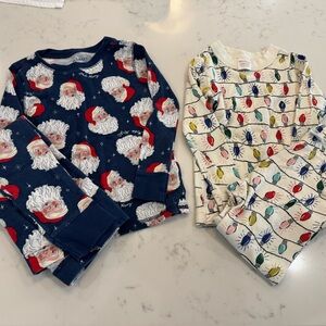 Hanna Andersson Old Navy 5T Christmas pajama bundle